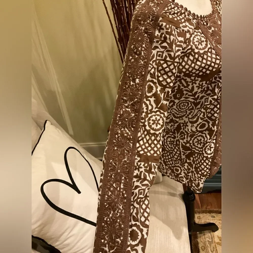 Tory Burch Scoop Neck Blouse 🩷 - Picture 2 of 4